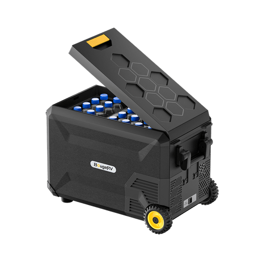 ASPEN30 PRO IceDrive 12V 34 Quart (30L) Dual Zone Fridge with Wheels