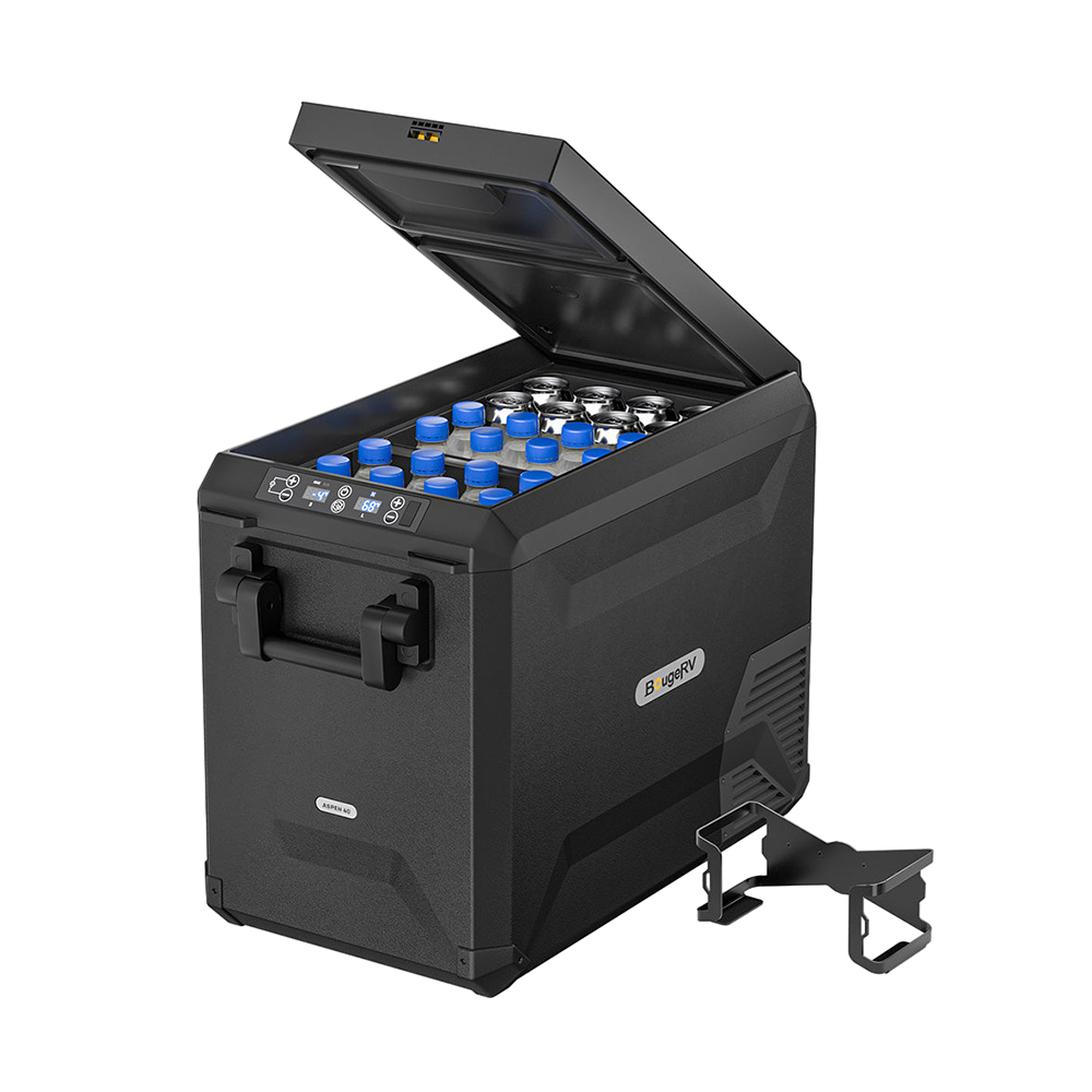 ASPEN 40 IceDrive 12V 43 Quart (40L) Dual Zone Portable Refrigerator