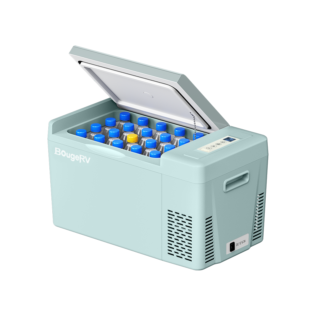 12V 23-Quart Mini Fridge (Mint Green)