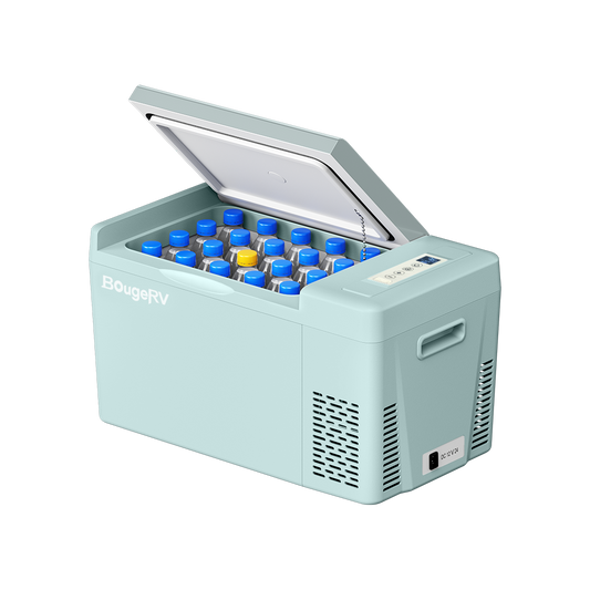 12V 23-Quart Mini Fridge (Mint Green)