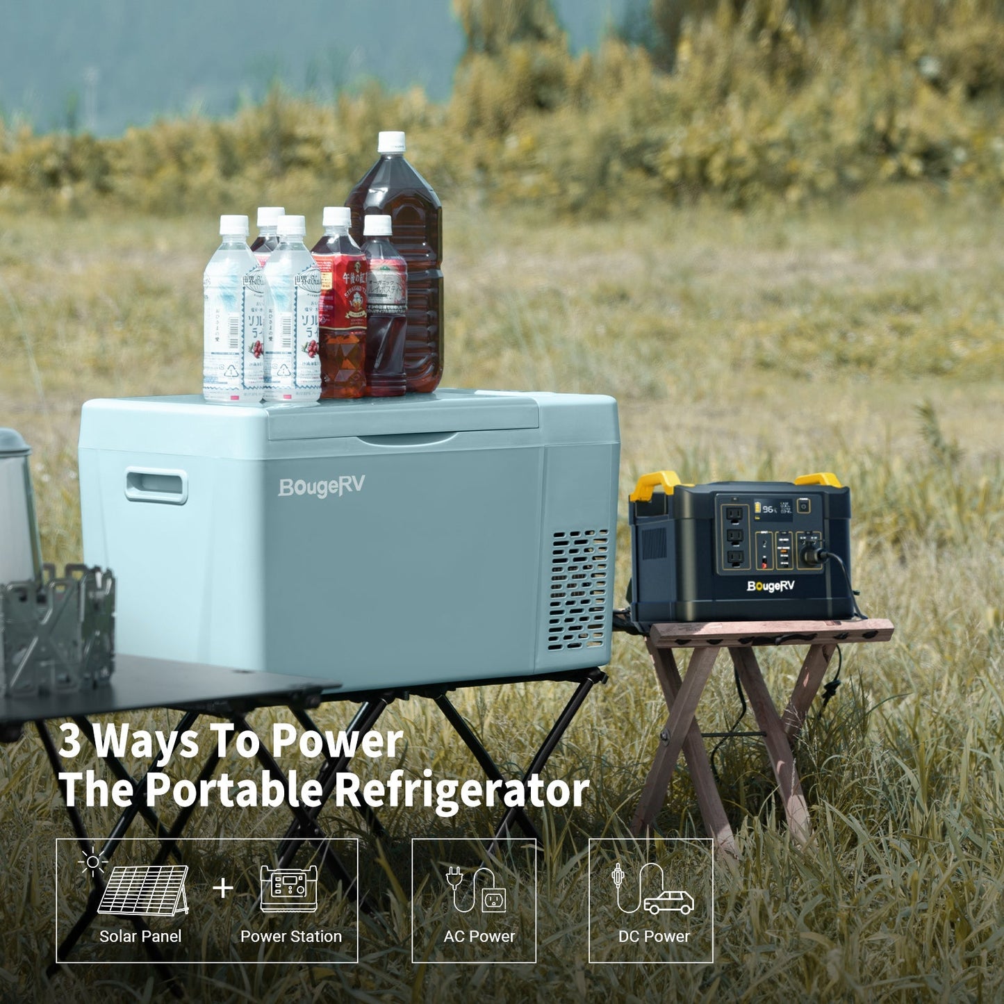 12V 23-Quart Mini Fridge (Mint Green)