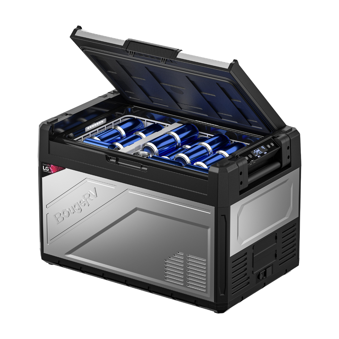 Rocky 12V 55-Quart Dual Zone Portable Fridge