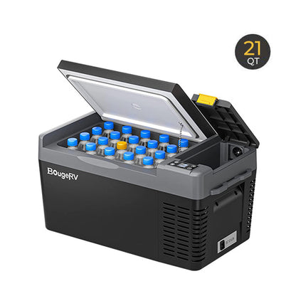 CRPRO20 21 Quart (20L) Portable Refrigerator With 220Wh Power Station