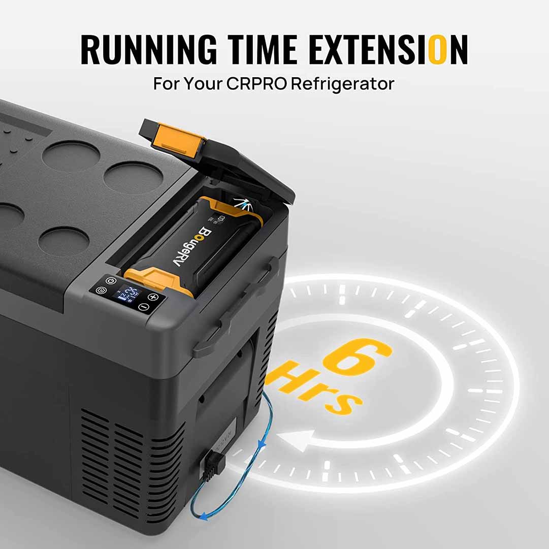 CRPRO30 30L Portable Car Fridge With 220Wh Power Station