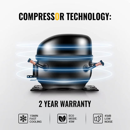 CRPRO30 30L Portable Car Fridge With 220Wh Power Station