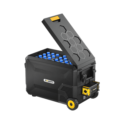 ASPEN30 PRO IceDrive 12V 34 Quart (30L) Dual Zone Fridge with Wheels