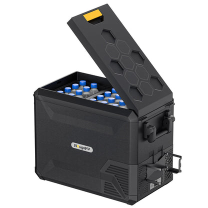 ASPEN 40 IceDrive 12V 43 Quart (40L) Dual Zone Portable Refrigerator