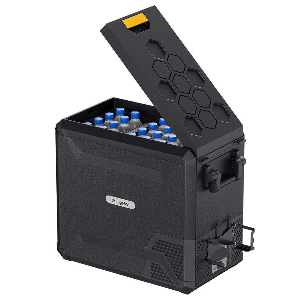 ASPEN 50 IceDrive 12V 53 Quart (50L) Dual Zone Portable Refrigerator