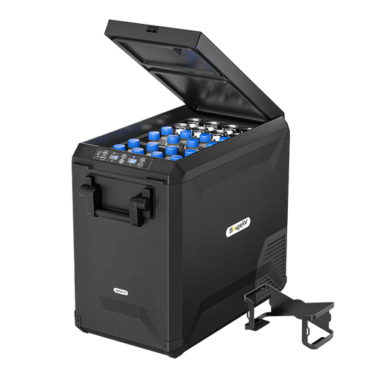 ASPEN 50 IceDrive 12V 53 Quart (50L) Dual Zone Portable Refrigerator