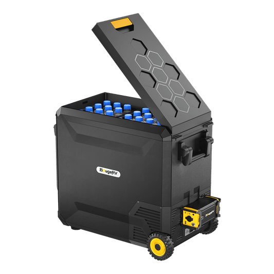 ASPEN50 PRO 12V 53QT/50L IceDrive Portable Fridge with 220Wh Battery