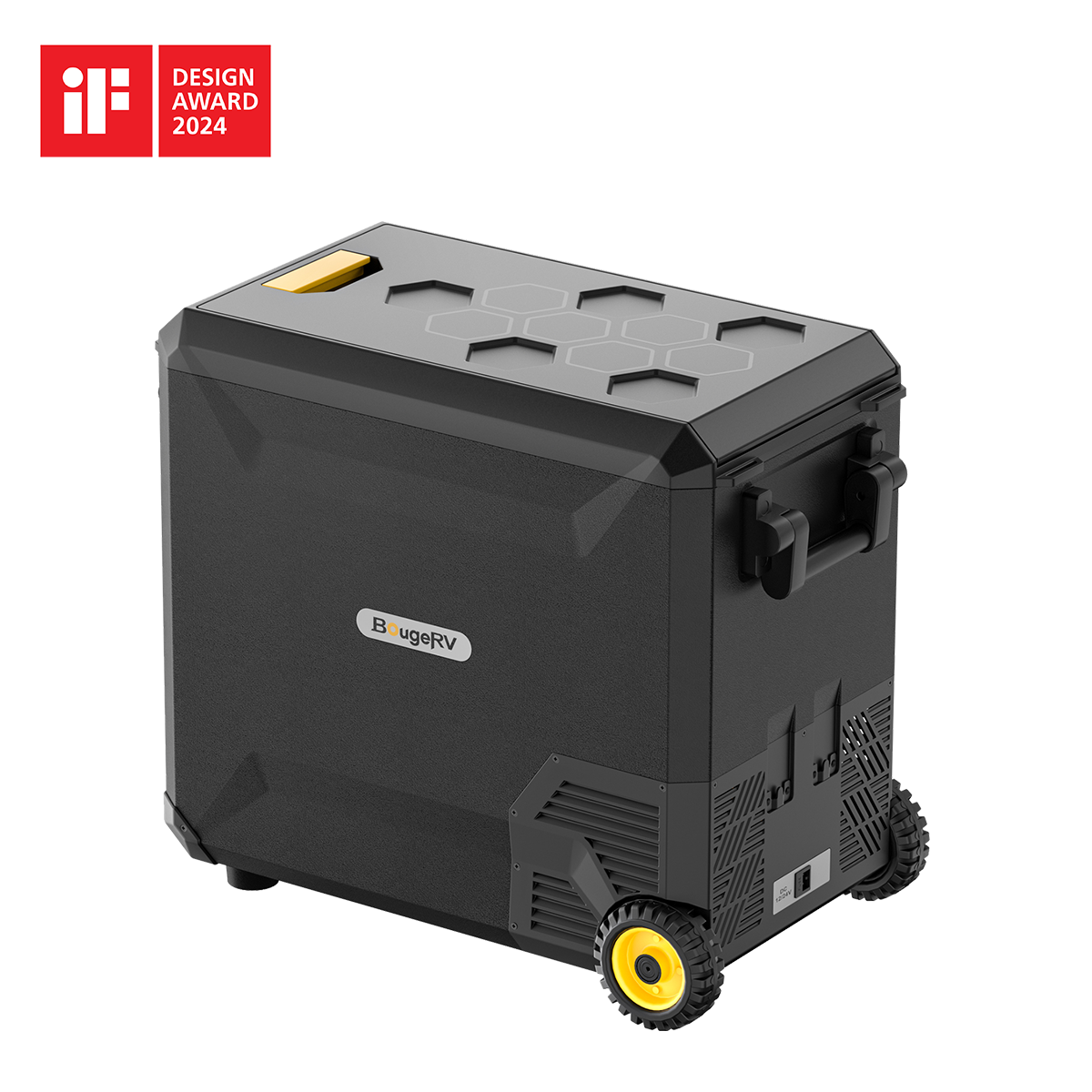 ASPEN50 PRO 12V 53QT/50L IceDrive Portable Fridge with 220Wh Battery