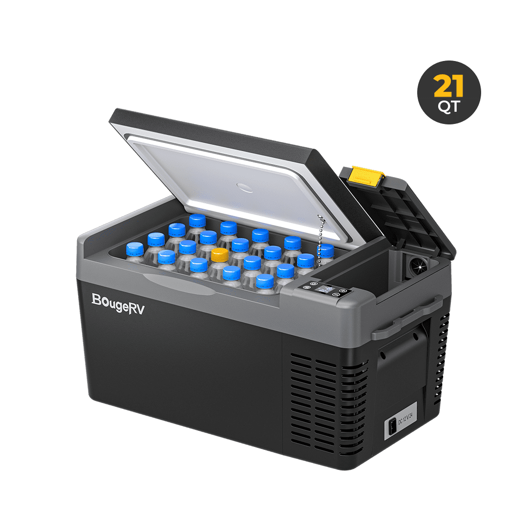 CRPRO20 21 Quart (20L) 12V Portable Car Fridge Freezer