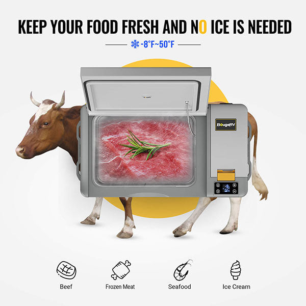 CRPRO20 21 Quart (20L) Car Fridge With 220Wh Power Station