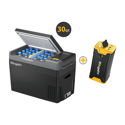 CRPRO30 30 Quart (29L) Portable Fridge With 220Wh Power Station