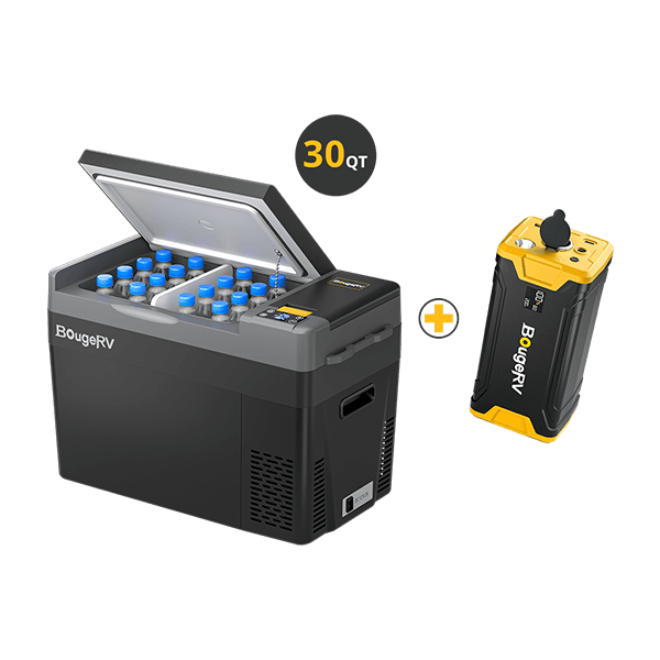 CRPRO30 30 Quart (29L) Portable Fridge With 220Wh Power Station