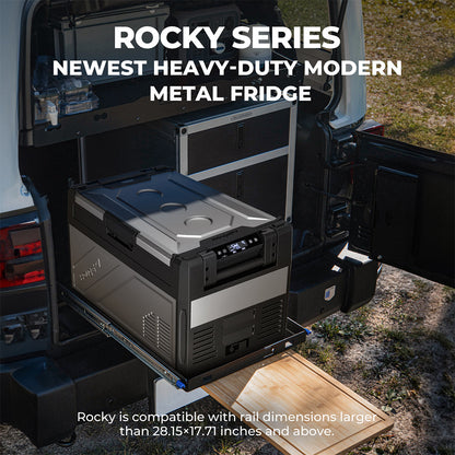Rocky 12V 69-Quart Dual Zone Electric Cooler