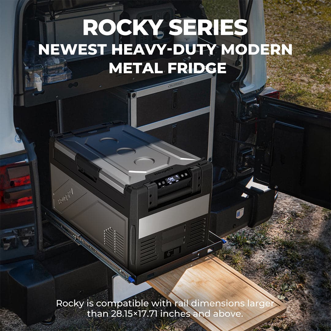 Rocky 12V 81-Quart Dual Zone Electric Cooler