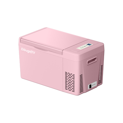 12V 23-Quart Mini Fridge (Pink)