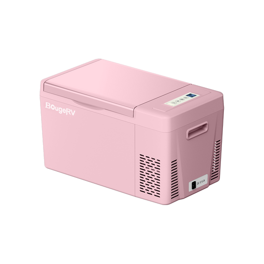 12V 23-Quart Mini Fridge (Pink)
