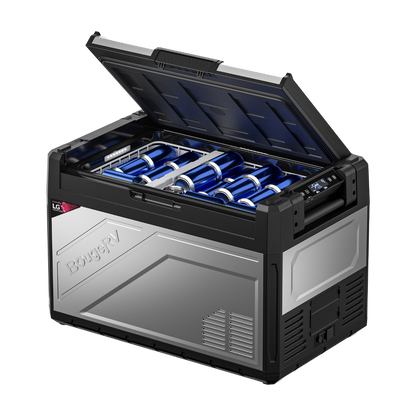 Rocky 12V 55-Quart Dual Zone Portable Fridge