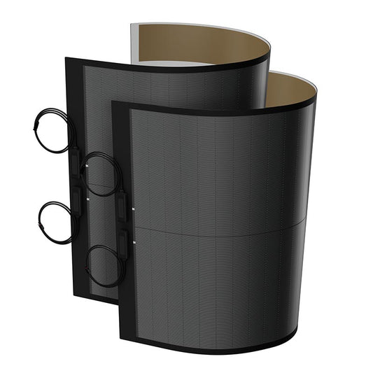 Yuma 200W (100W*2pcs) CIGS Thin-film Flexible Solar Panel (Square with Adhesive)