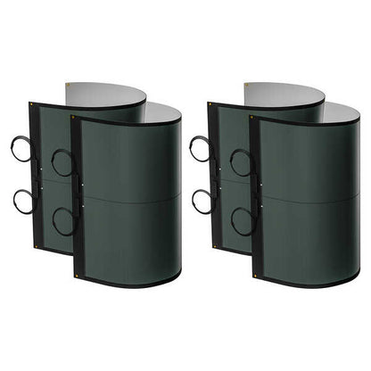 Yuma 400W (100W*4pcs) CIGS Thin-film Flexible Solar Panel (Square with Holes)