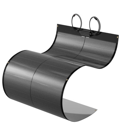 Yuma 100W CIGS Thin-film Flexible Solar Panel with Pre-Punched Holes (Compact Version)